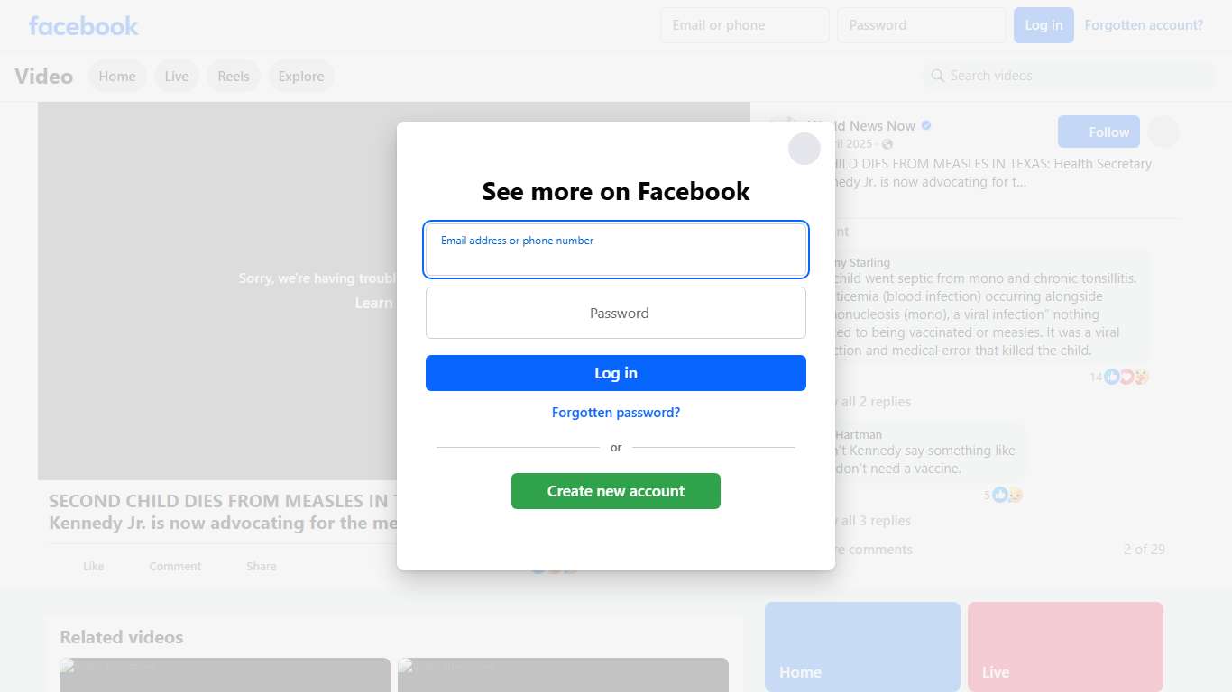 SECOND CHILD DIES FROM MEASLES IN TEXAS: Health Secretary Robert Kennedy Jr. is now advocating for the measles vaccine as the disease claims the life of a second unvaccinated child. ABC's Andrew Dymburt reports. World News Now Facebook
